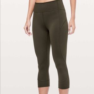 Lululemon In Movement Crop Everlux 19”
